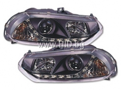 Кристални фарове с LED светлини за Alfa Romeo 156 98-02