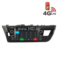 Навигация / Мултимедия с Android 6.0 и 4G/LTE за Toyota Corolla 2014 DD-K7150