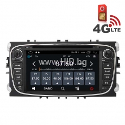 Навигация / Мултимедия с Android 6.0 и 4G/LTE за Ford Mondeo, Focus, S-Max  DD-K7457