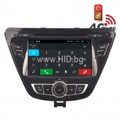 Навигация / Мултимедия с Android 6.0 и 4G/LTE за Hyundai Elantra 2014 DD-K7267
