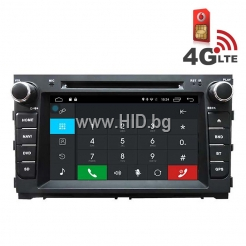 Навигация / Мултимедия с Android 6.0 и 4G/LTE за Hyundai Mistra DD-K7254