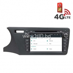 Навигация / Мултимедия с Android 6.0 и 4G/LTE за Honda City 2014 DD-K7317