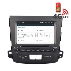 Навигация / Мултимедия с Android 6.0 и 4G/LTE за Mitsubishi Outlander DD-K7848