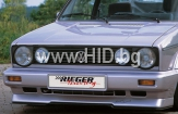 Спойлер - дoбавка предна броня Rieger – VW Golf 1 Cabrio[00010013]