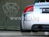Задна броня A1 duplex за Audi Audi TT 8N[AAUTT-H01d]
