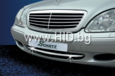 Хром лайсна за предна броня Mercedes S-Class W220[2203090]