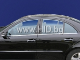Хром ленти за прозорец Mercedes E-Class W211[7211022]