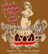 Тениска ''Tahitian Cannibals''[TS6717]