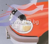 Ветробран за преден капак за Lada Niva  1983[E019011]